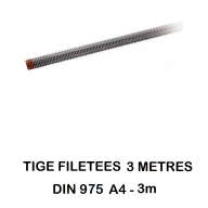 TIGES FILETÉES ET RACCORDS 